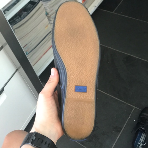 Black leather Women’s Keds - Picture 3 of 3